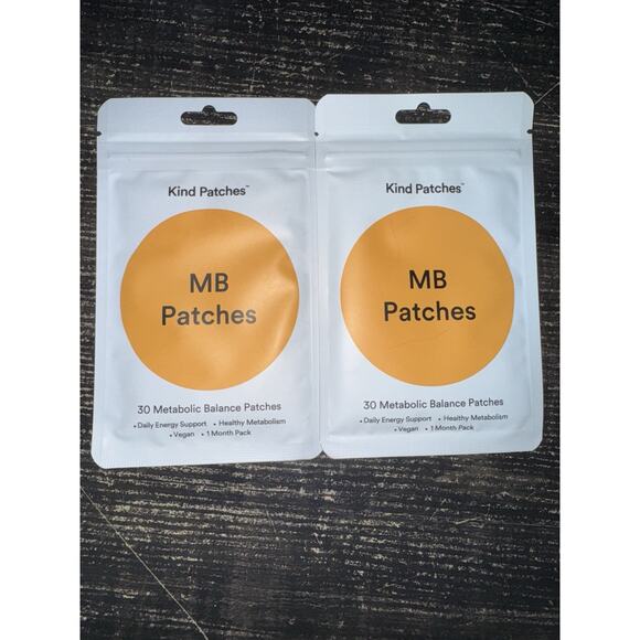 2 Pack Kind Patches MB Metabolic Balance 60 Patches Energy And Metabolic Support - Picture 1 of 2
